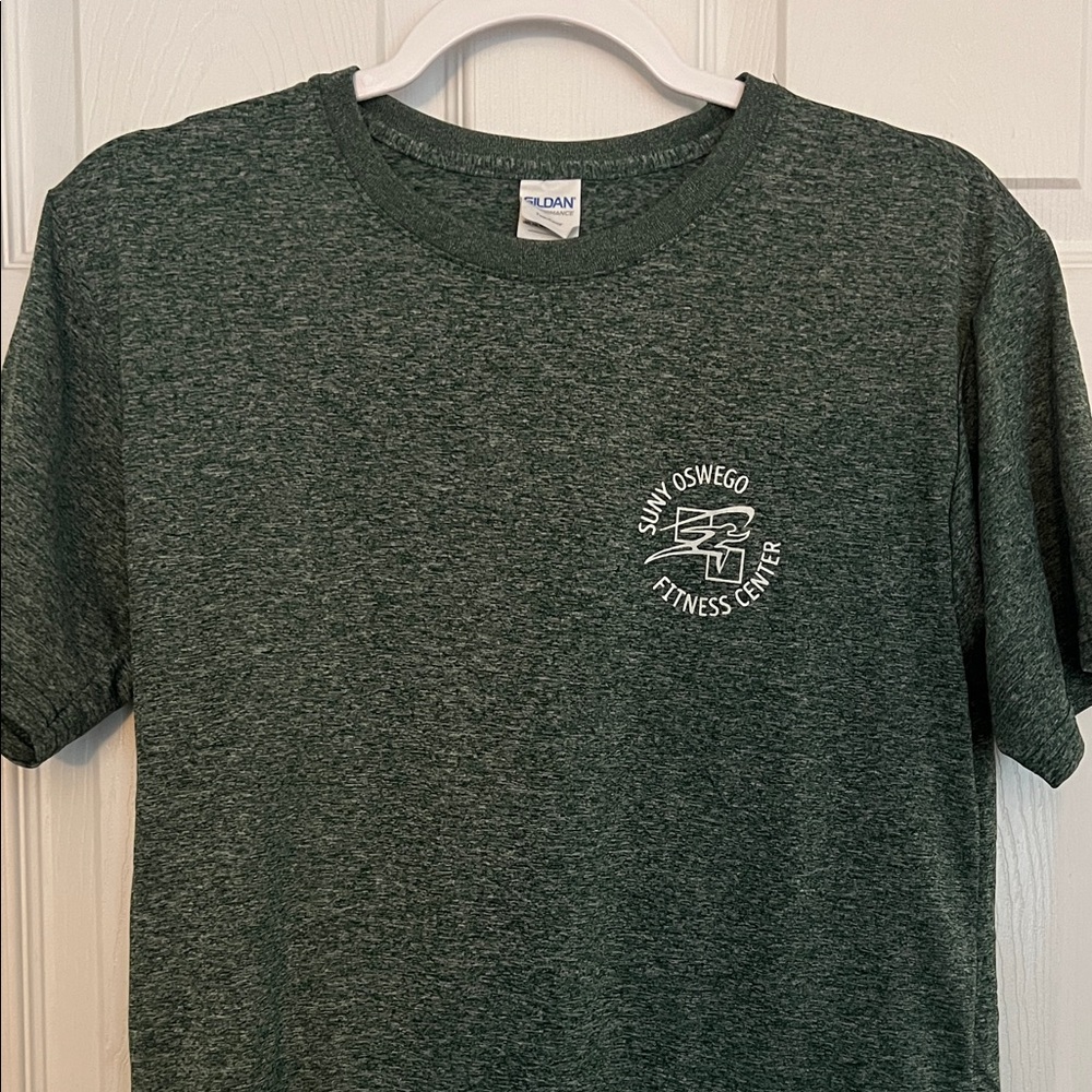 Gildan Dark Green Graphic T-Shirt